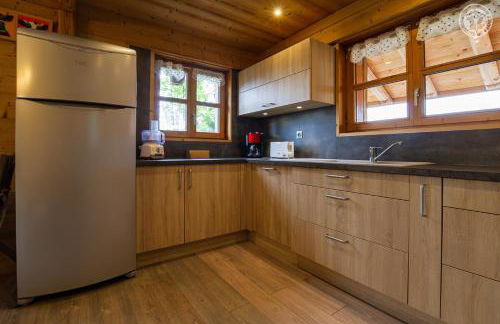 Appartement dans chalet aux saisies-100m des pistes-cœur station 13 pers - Foto 13