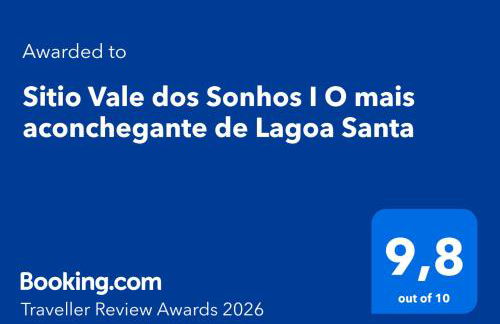 Sitio Vale dos Sonhos I O mais aconchegante de Lagoa Santa - Foto 2