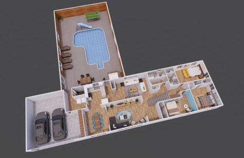 Epic Indoor Pool w/slide & hot tub close to beach - Foto 22