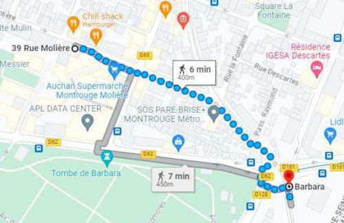 Magnifique duplex 45 m2 aux portes de Paris Metro Barbara à 30mn Expo Porte de Versailles - Foto 55