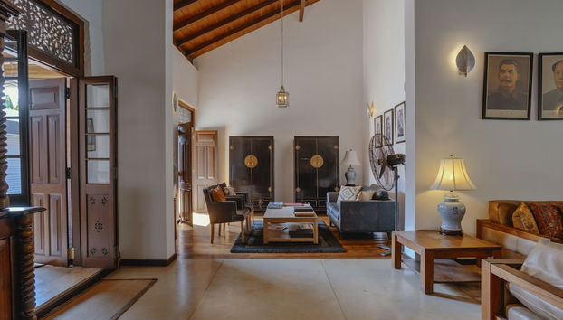 Zona de estar del vestíbulo