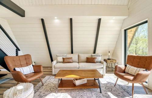 The Black Aframe - HOT TUB and Mountain Views - Foto 7