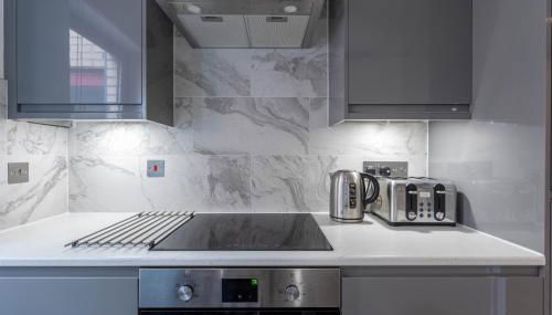 Stunning 1 Bed Merchant City Apartment with Parking - Foto 5