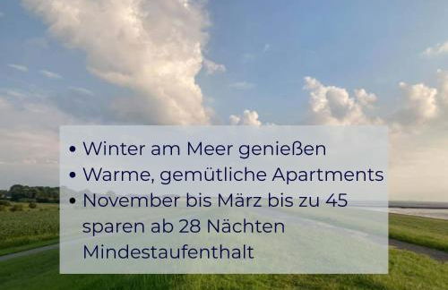 Haus Krabbe Apartments, zentral gelegen zwischen Bremerhaven und Cuxhaven, Hunde kostenfrei willkommen, hauseigene kostenfreie Parkplätze, Unterstellmöglichkeit für Fahrräder und E-Bikes - Foto 16