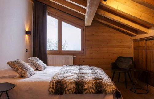 Grosse Pierre Chalet 180m2 Cheminee Jacuzzi Vue Taconnaz - Foto 6