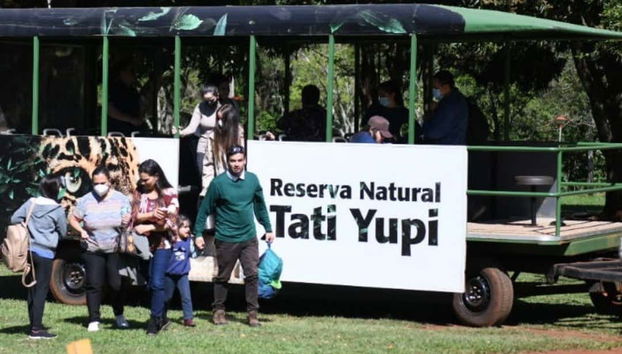 Excursión a la represa de Itaipú y refugio Tatí Yupí - Foto 5, Visitando la Reserva Natural Tatí Yupí