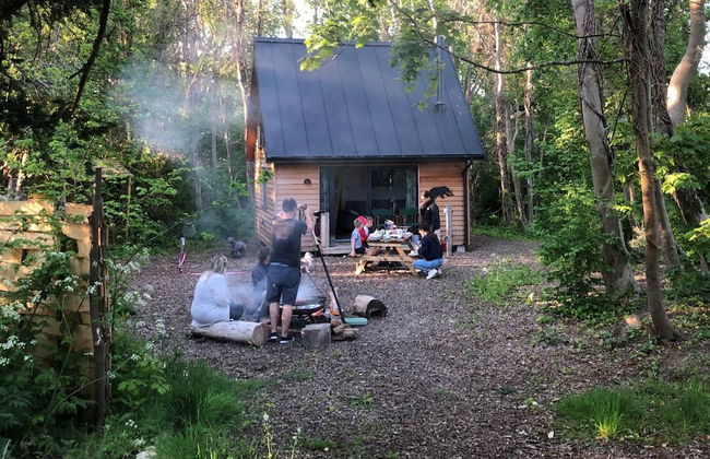 Woodland Cabin Retreat in Alfriston - hot tub - Foto 6