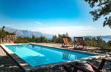 Dalmatian stone villa with heated pool - Foto 8