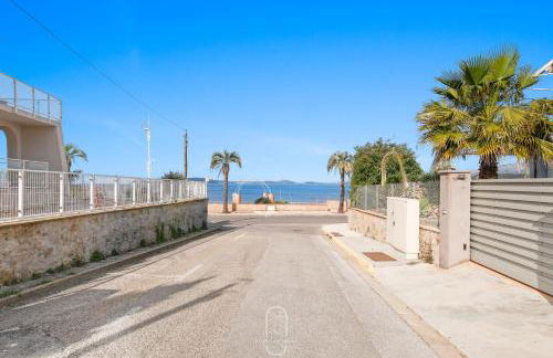 Villa Antoine Appartement RDJ Vue mer CLiM Wifi parking plage 50m La Garonne - Foto 20