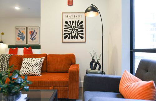 LUX Studio King Bed Free Parking Gym New - Foto 33