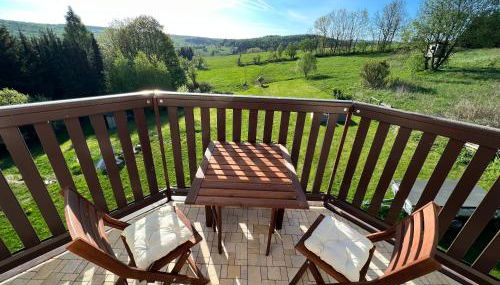 Luxus Ferienhaus Erzgebirge in Alleinlage - Foto 2, Garden view