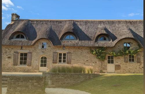 Maison typique bretonne avec toit de chaume - Foto 12