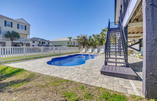 Walk to Surfside Beach Poolside Oasis - Foto 26