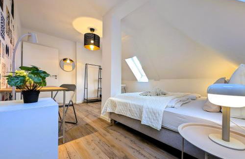 BohnApartments Schiller 7- Penthouse- WLAN- Parking- citynah - Foto 41