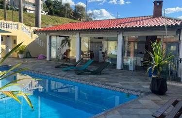 Mansão Por do Sol - Piscina Spa Sauna Centro - Foto 10