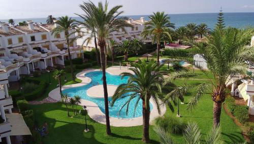 Apartamento Bajo en primera línea de playa Denia - Foto 2, Garden, Garden view