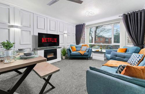 Churchill Apartment- 4 Beds- Free Parking- Near NEC BHX & HS2 - Foto 1