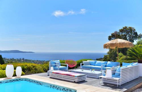 VILLA JUCANOS - Vue mer panoramique Golfe de St-Tropez - Foto 3