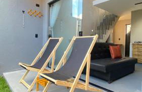 LOFT Rio 102 - Refúgio Romântico Inclusivo com Piscina Privativa - bem prox a Vilas Gastronômicas, Polo de Artesanato e Associação Peixe-boi - Foto 33