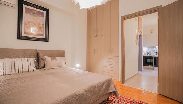 Cozy Apartment in Pangrati - Foto 5, Habitación