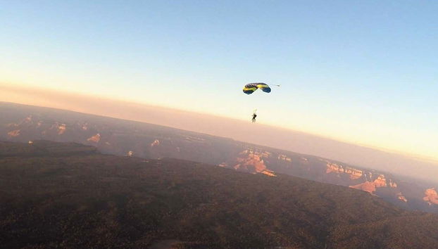 Sobrevoando o Grand Canyon