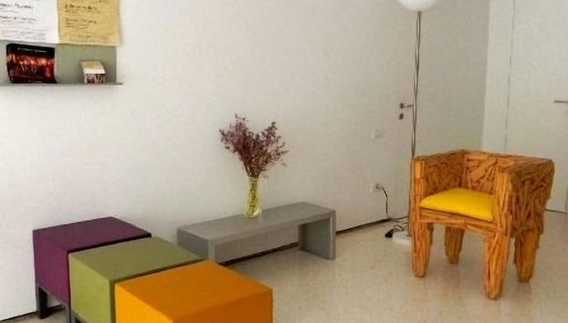 Coin salon dans le hall