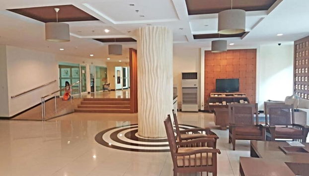 Zona de estar del vestíbulo