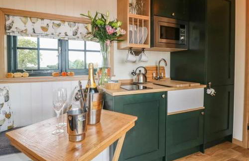 Shepherd's Hut- Hot Tub- Wellness Spa- Wood Burner - Foto 17