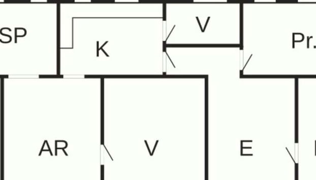 8 Person Holiday Home in Roslev - Foto 2, Plano