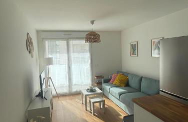 New & serene II 1 bedroom appartement near La Défense Paris Parking and Fibre - Foto 2