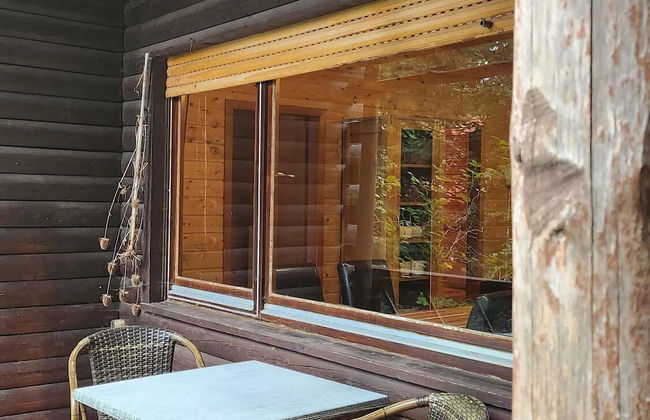 Tidy Furnished Wooden Chalet near Forest - Foto 11