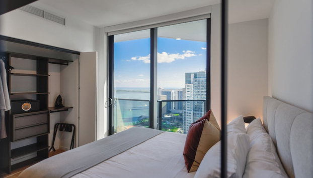 Spacious King Studio at Downtown Miami - Foto 5, Habitación