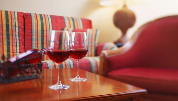 Coin salon dans le hall