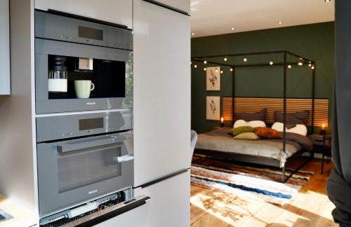 EDLER WOHNRAUM Luxuriöses Studio im Zentrum mit Balkon, Kaffeevollautomat, Klima & Parkplatz - Foto 1