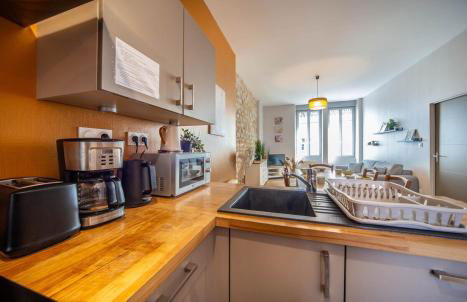 Hyper Centre Gare TER - 4 lits - 6 couchages - Foto 3