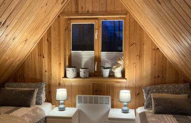 Uroczy drewniany domek w Charzykowach - Foto 16