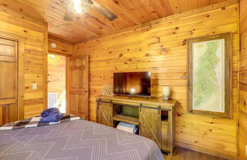 Blue Ridge Cabin with Hot Tub, Fire Pit, and Game Room - Photo 13