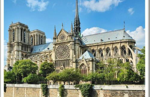 Nice Apartment with amazing view of Paris plus Parking - Foto 34