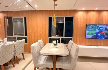 Apartamento 100 metros da praia com piscina - Foto 6