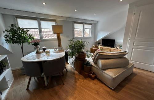 Appartement spacieux 2 chambres au centre d'Évian avec option parking - FR-1-498-115 - Foto 1