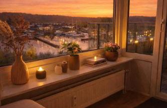 Strandhafer-Balkon mit Meerblick- 2 Min zum Strand - Foto 8