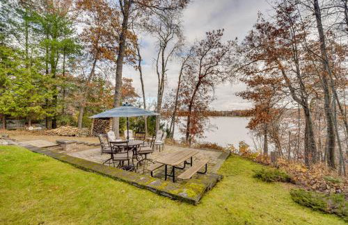 Benoit Lake Escape! Luxe Northwoods Cabin - Foto 35