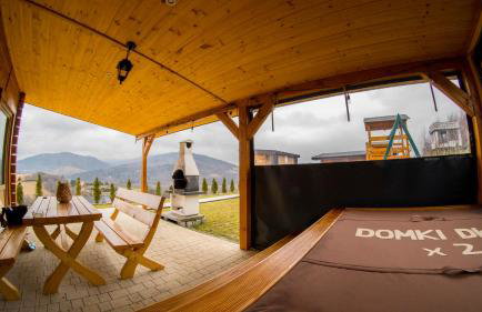 Domki- Limanowa domek 3 domek z jacuzzi i sauną - Foto 9
