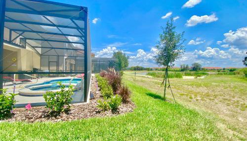 Marvelous Villa, South facing pool and hot tub, themed bedrooms near Disney - Foto 2, Garden