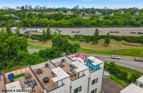 Girls' Getaway - Flamingle House - Broadway 2 miles - Rooftop - WoW - Foto 43