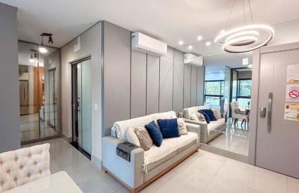 Estúdio Luxuoso no Vertigo com Smart TV na Cama - Foto 11