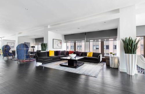 Wall St 1BR w Luxury gym Doorman NYC-119 - Foto 21