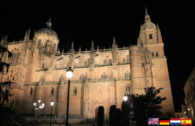 Excursão a pé noturna em Salamanca bilíngue - Foto 1
