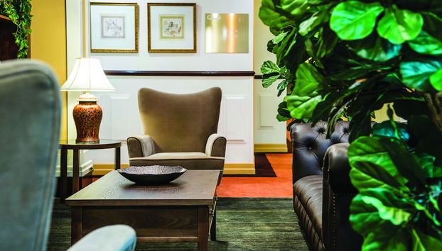 Sitzecke in der Lobby