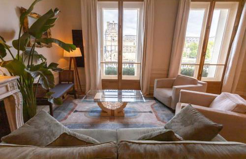 Apt vue Louvre et Seine - Photo 3